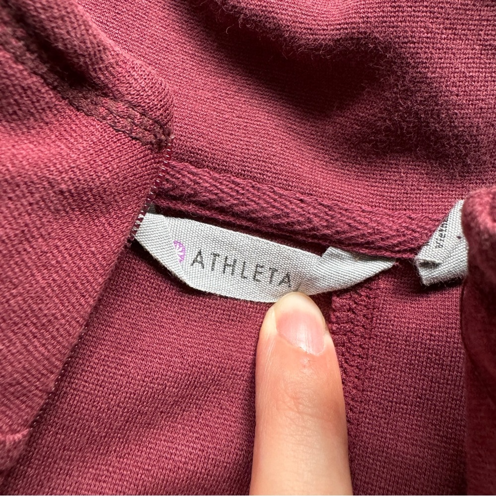 Athleta Maroon Dress - Picture 3 of 8